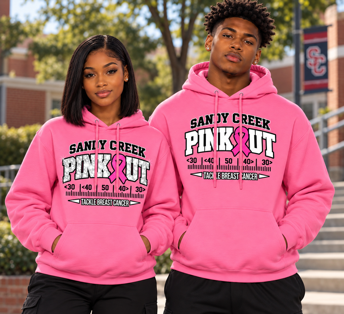 Cancer Awareness Pink Out Field Edition