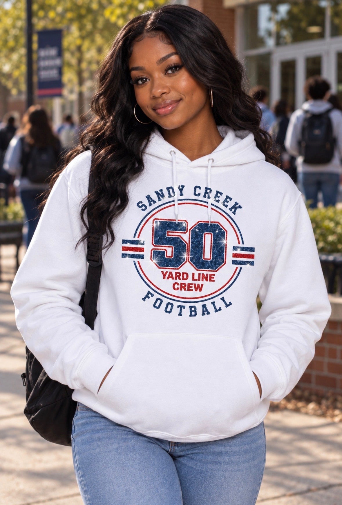 Sandy Creek 50 Yard Line Crew – Classic Circle